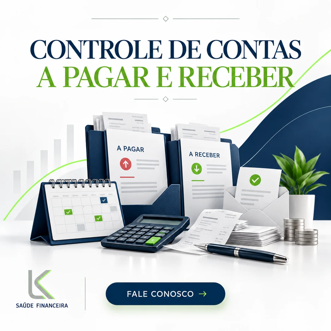 Arte do serviço Controle de Contas a Pagar e Receber