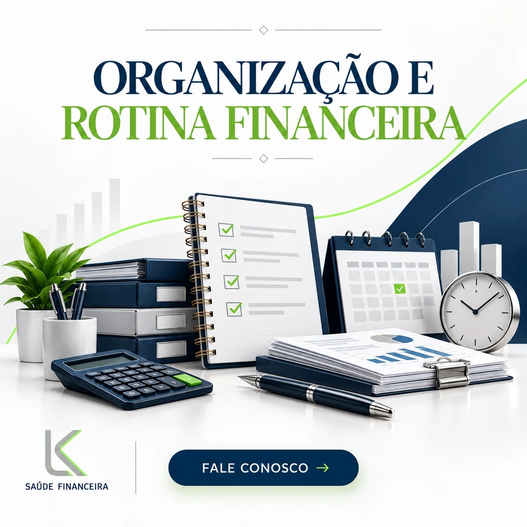 Arte do serviço Organização e Rotina Financeira